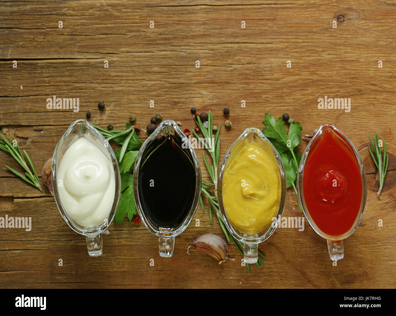 Different types of sauces ketchup hires stock photography and images