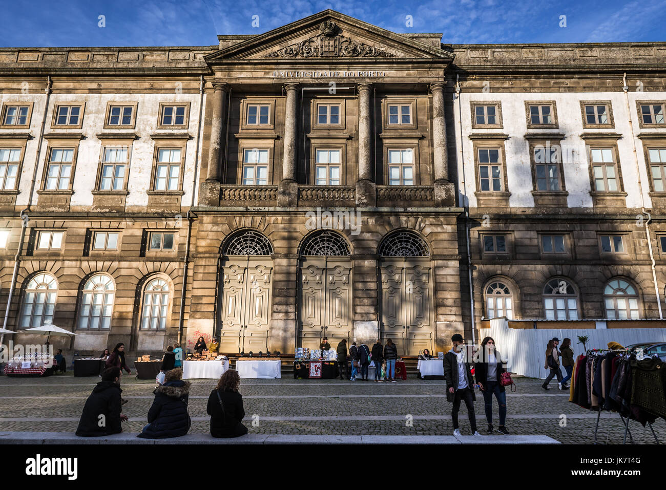 University of Porto headquarters in Vitoria civil parish of Porto city on  Iberian Peninsula, second largest city in Portugal Stock Photo - Alamy