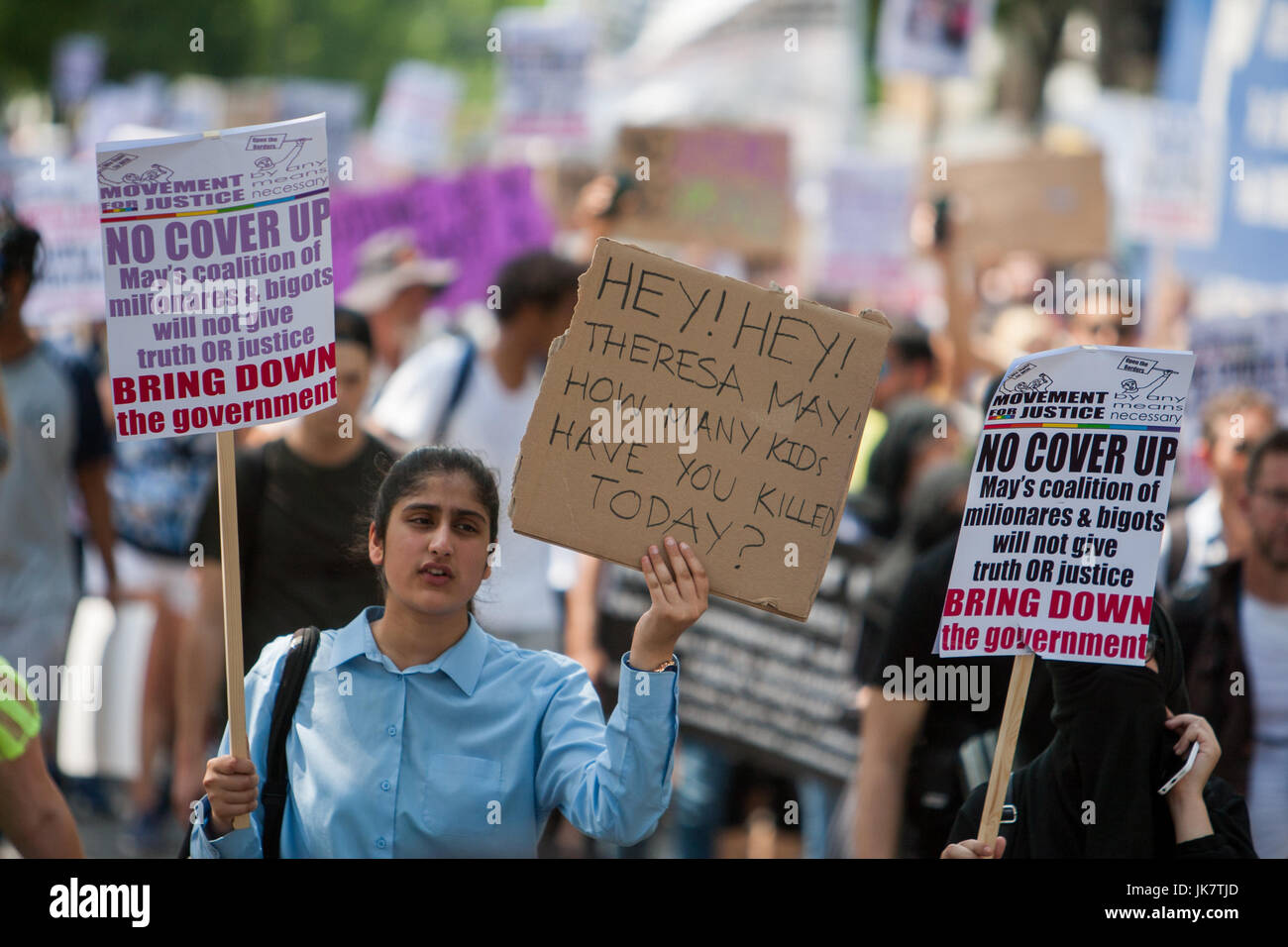 Activists Day Of Rage March to Parliament from Shepherd's Bush on day ...