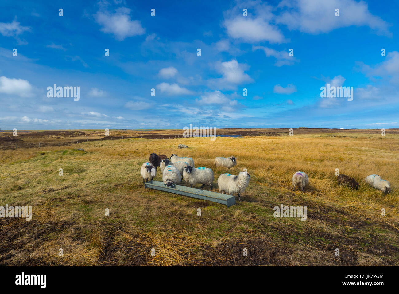 Vistas from the Outer Hebrides Stock Photo