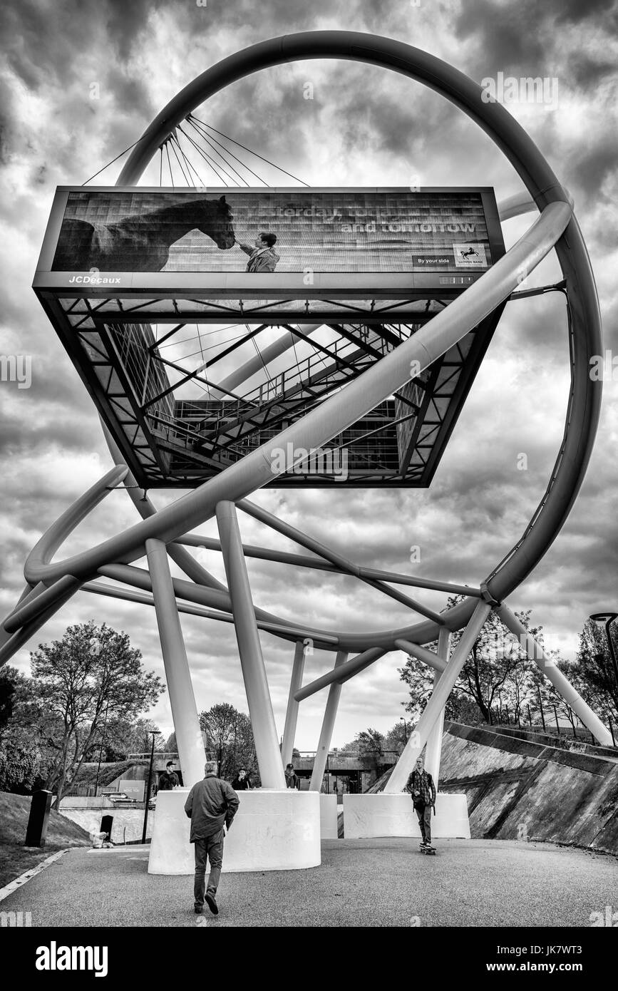 wandsworth-roundabout-black-and-white-stock-photo-alamy