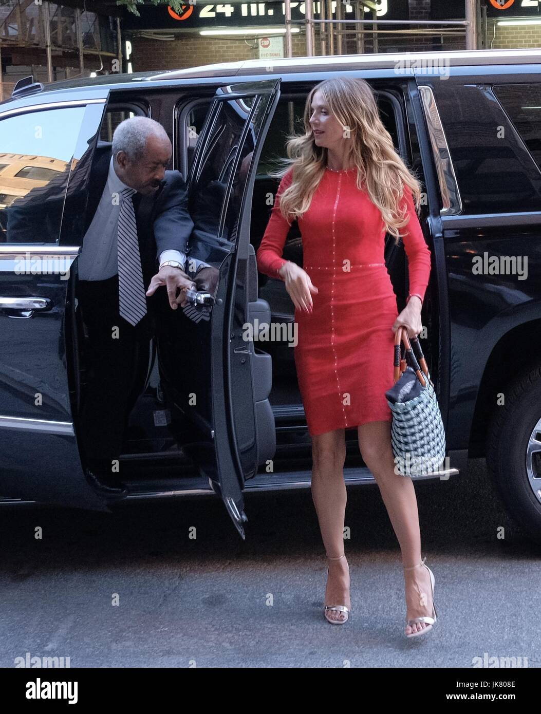 Heidi Klum returning to her hotel Featuring: Heidi Klum Where