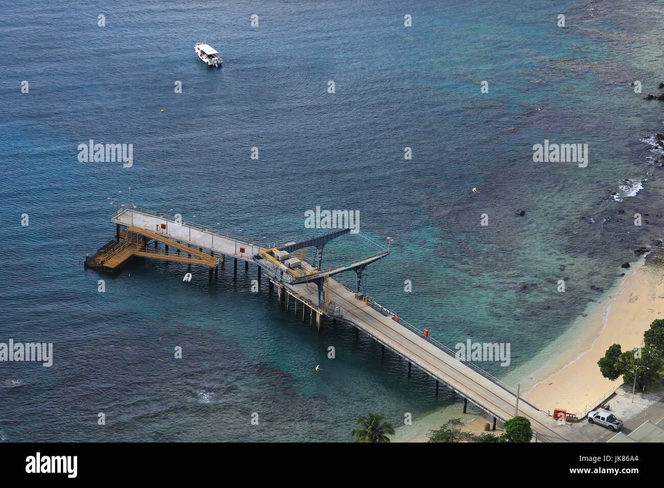 Flying Fish Cove is the capital city and main settlement of Australia's