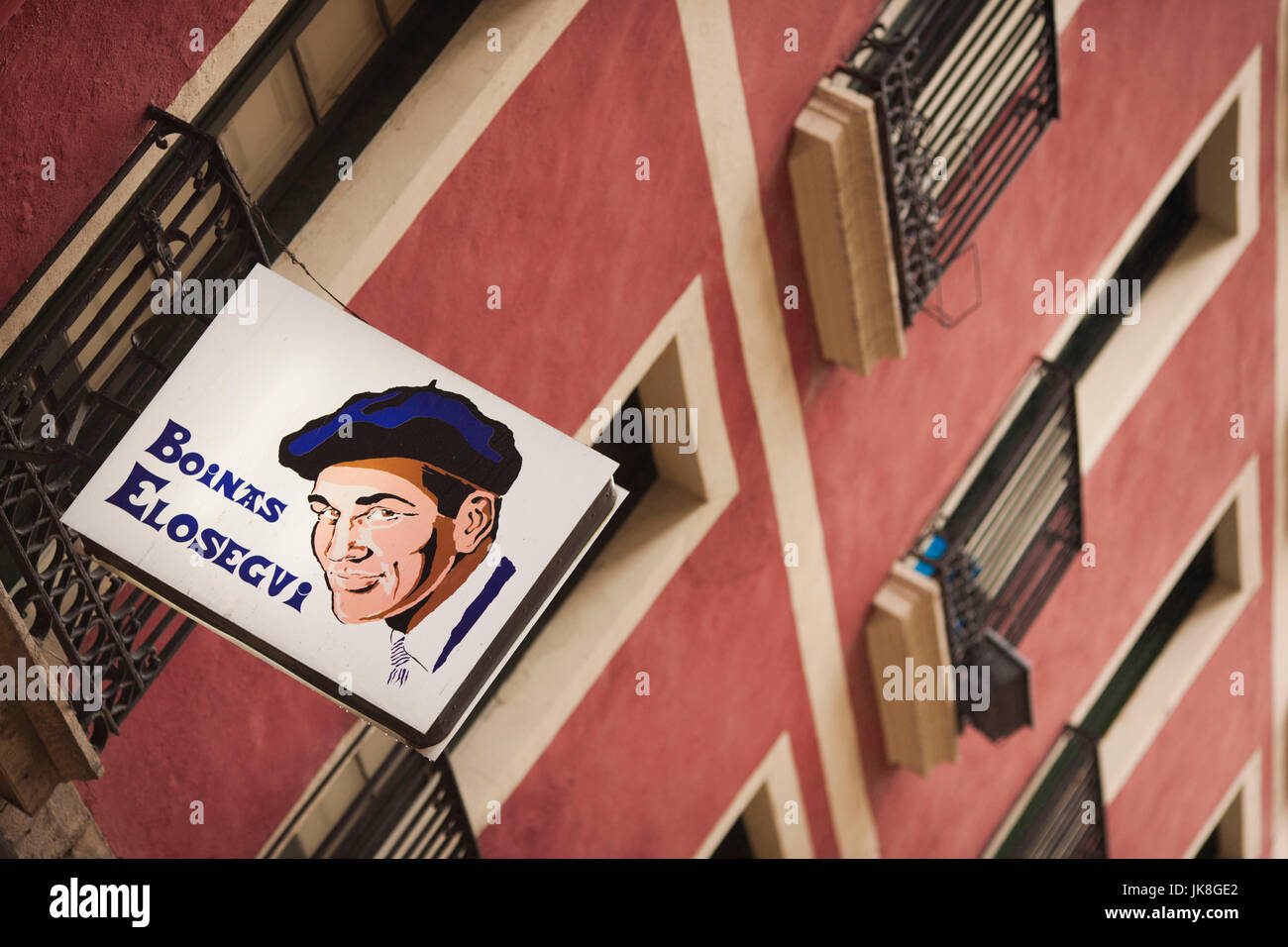 Basque beret shop sign hi-res stock photography and images - Alamy