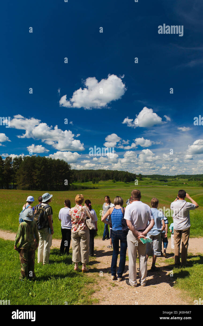 Russia, Pskovskaya Oblast, Pushkinskie Gory, visitors, NR, to ...