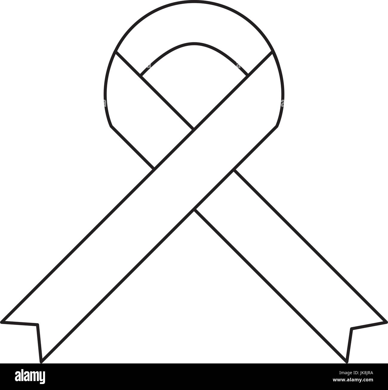 Peace ribbon symbol Stock Vector Image & Art - Alamy