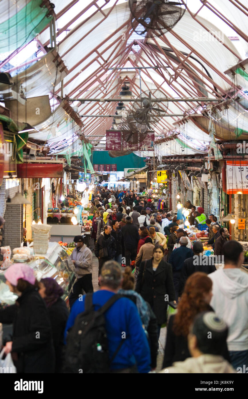 Israel, Jerusalem, New City, Mahane Yehuda Market, NR Stock Photo - Alamy