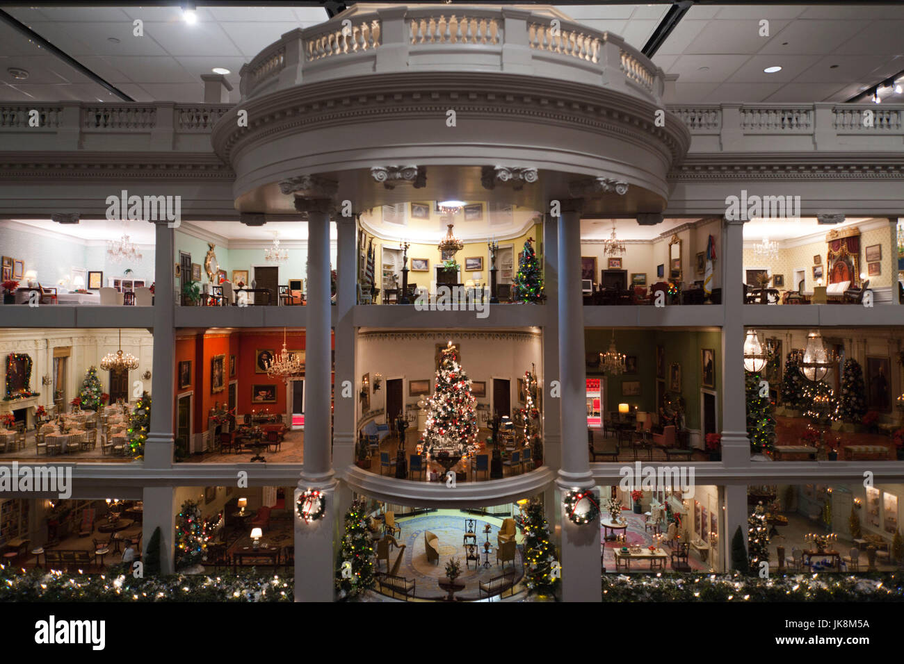 Us white house miniature hi-res stock photography and images