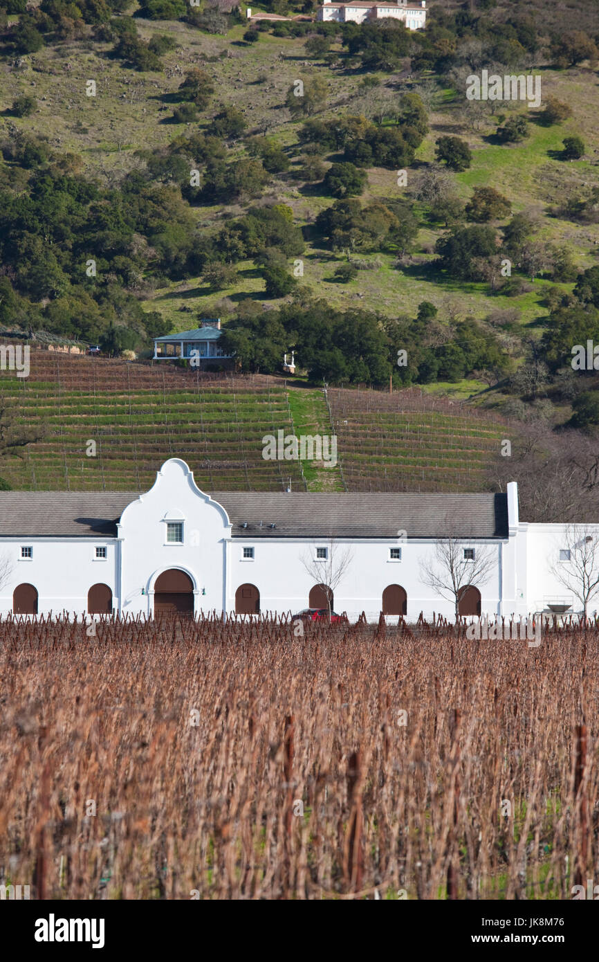 USA, California, Northern California, Napa Valley Wine Country, Napa, Chimney Rock Winery Stock Photo