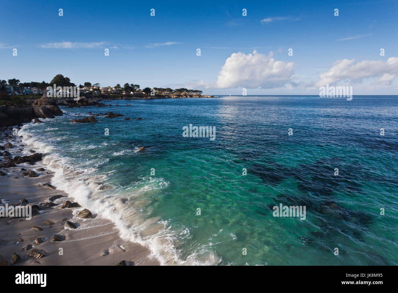 USA, California, Central Coast, Monterey, Monterey Bay Coast, Shoreline Park Stock Photo Alamy