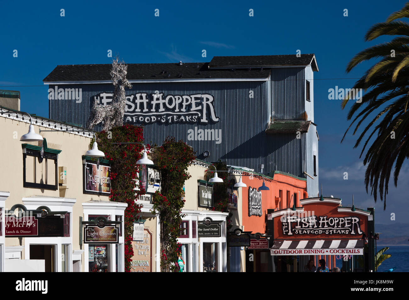 USA, California, Central Coast, Monterey, Cannery Row area, morning