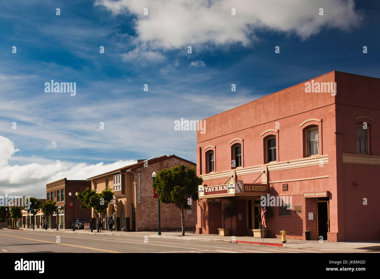 USA, California, Southern California, Guadalupe, Tavern building Stock