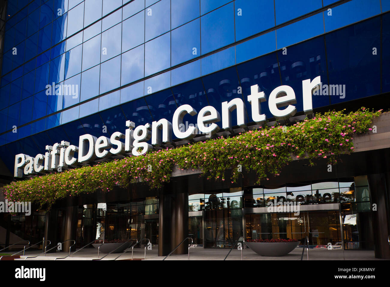 USA, California, Southern California, Los Angeles-area, Beverly Hills, Pacific Design Center, exterior Stock Photo