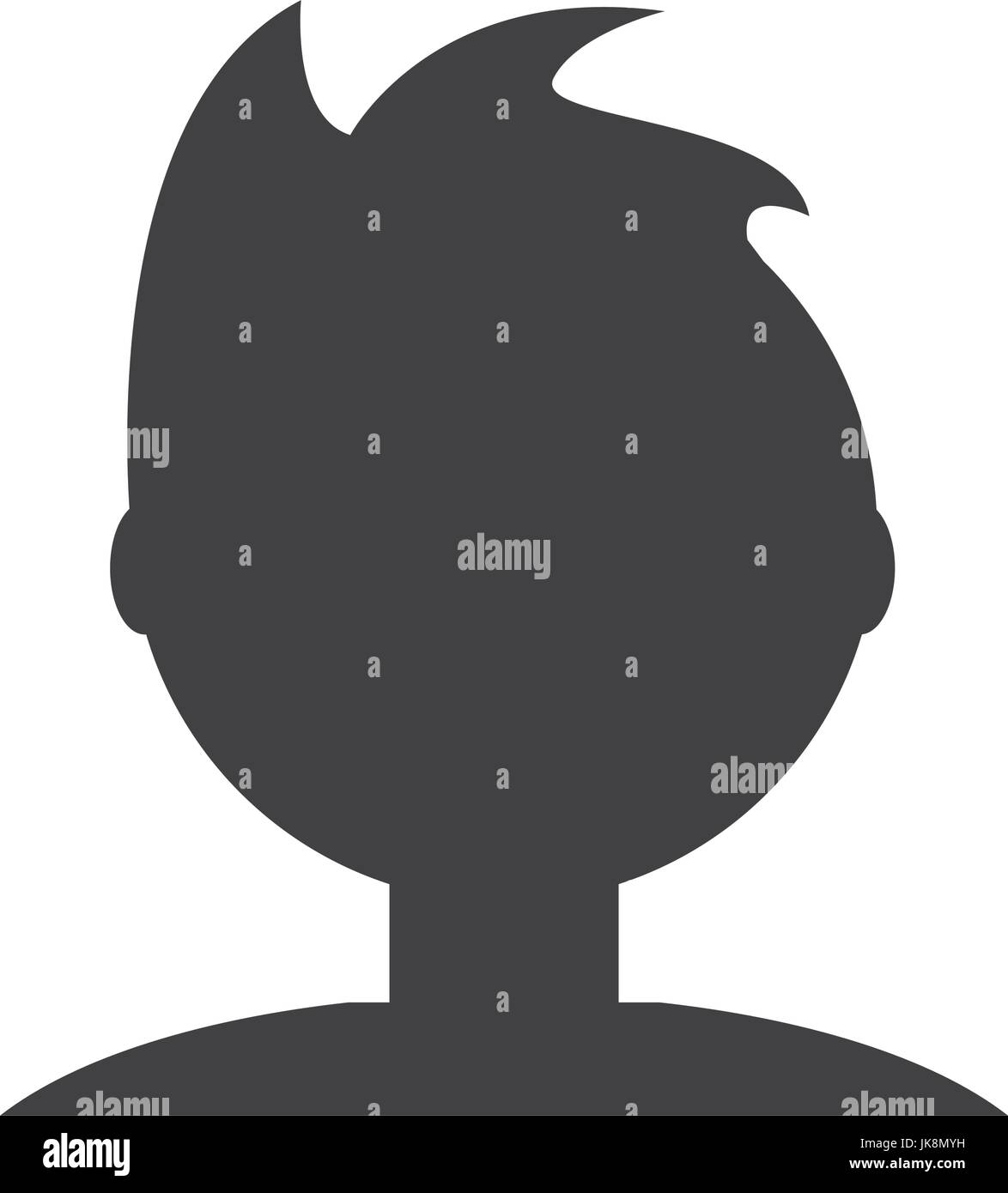 Young man faceless avatar Stock Vector Image & Art - Alamy