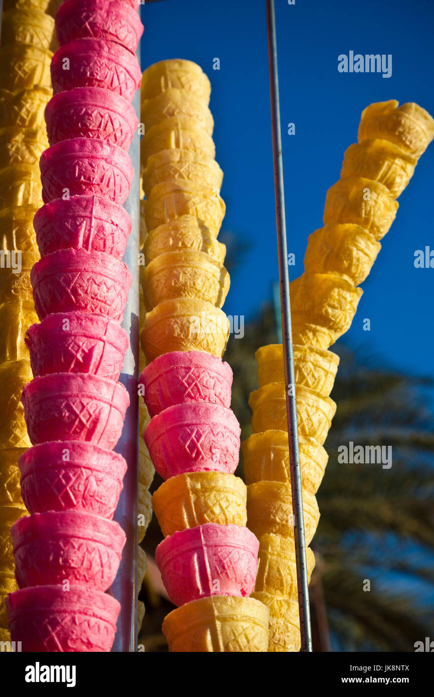 Jordan, Aqaba, Aqaba beach, ice cream cones Stock Photo Alamy