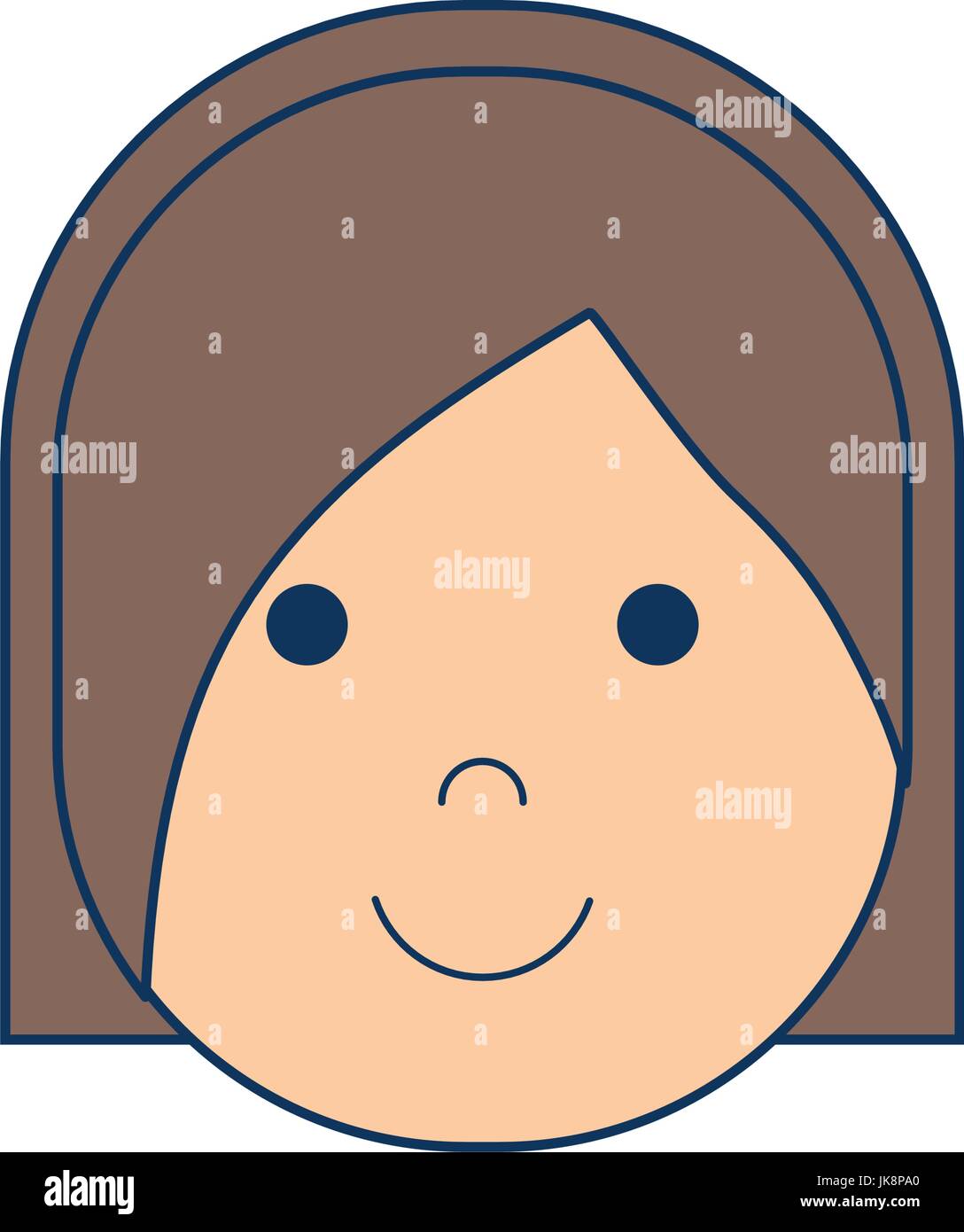 cartoon woman icon Stock Vector Image & Art - Alamy