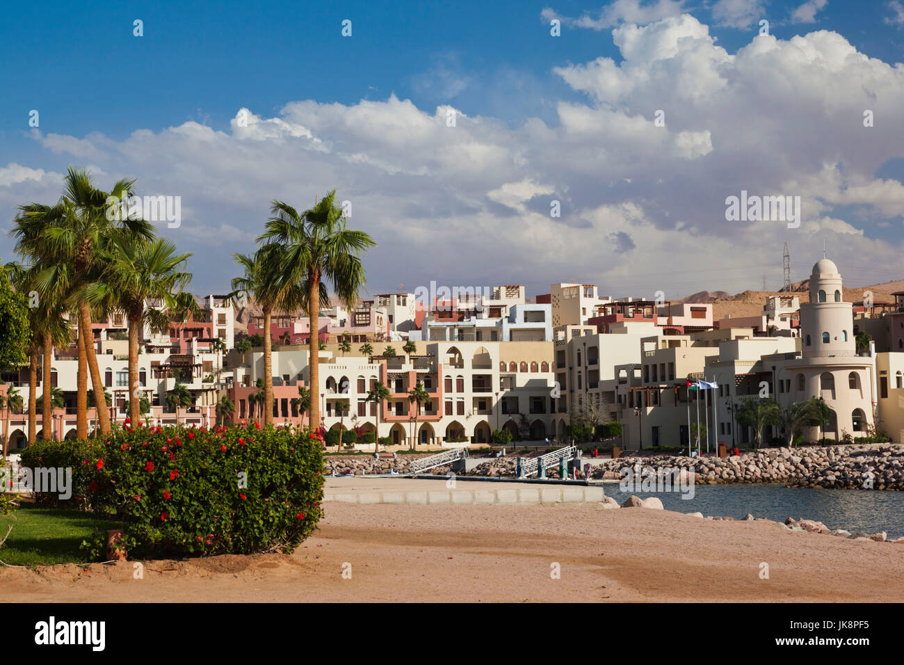 Jordan, Aqaba, Tala Harbor development, marina Stock Photo Alamy