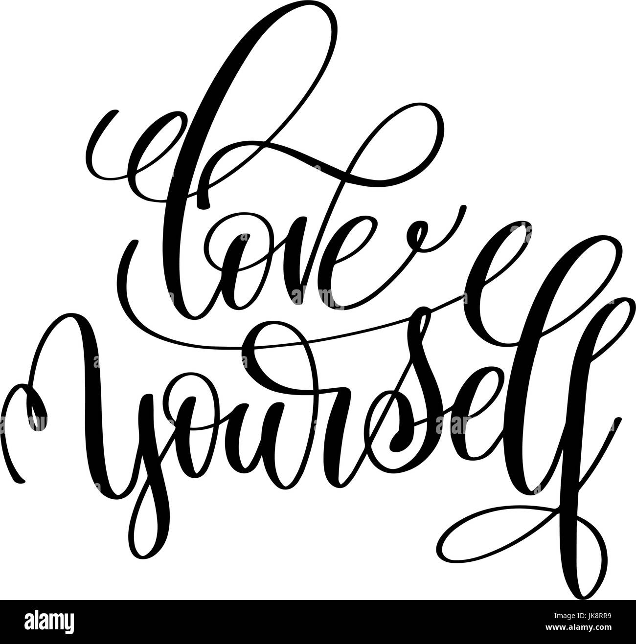 Love yourself word Cut Out Stock Images & Pictures - Page 2 - Alamy