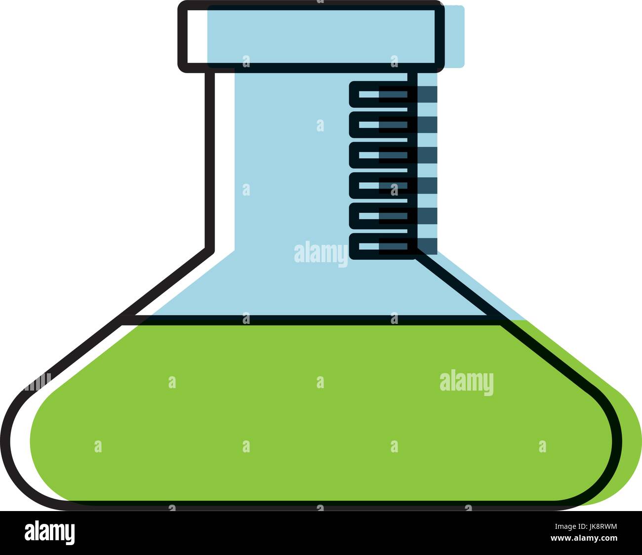 chemical flask icon Stock Vector Image & Art - Alamy