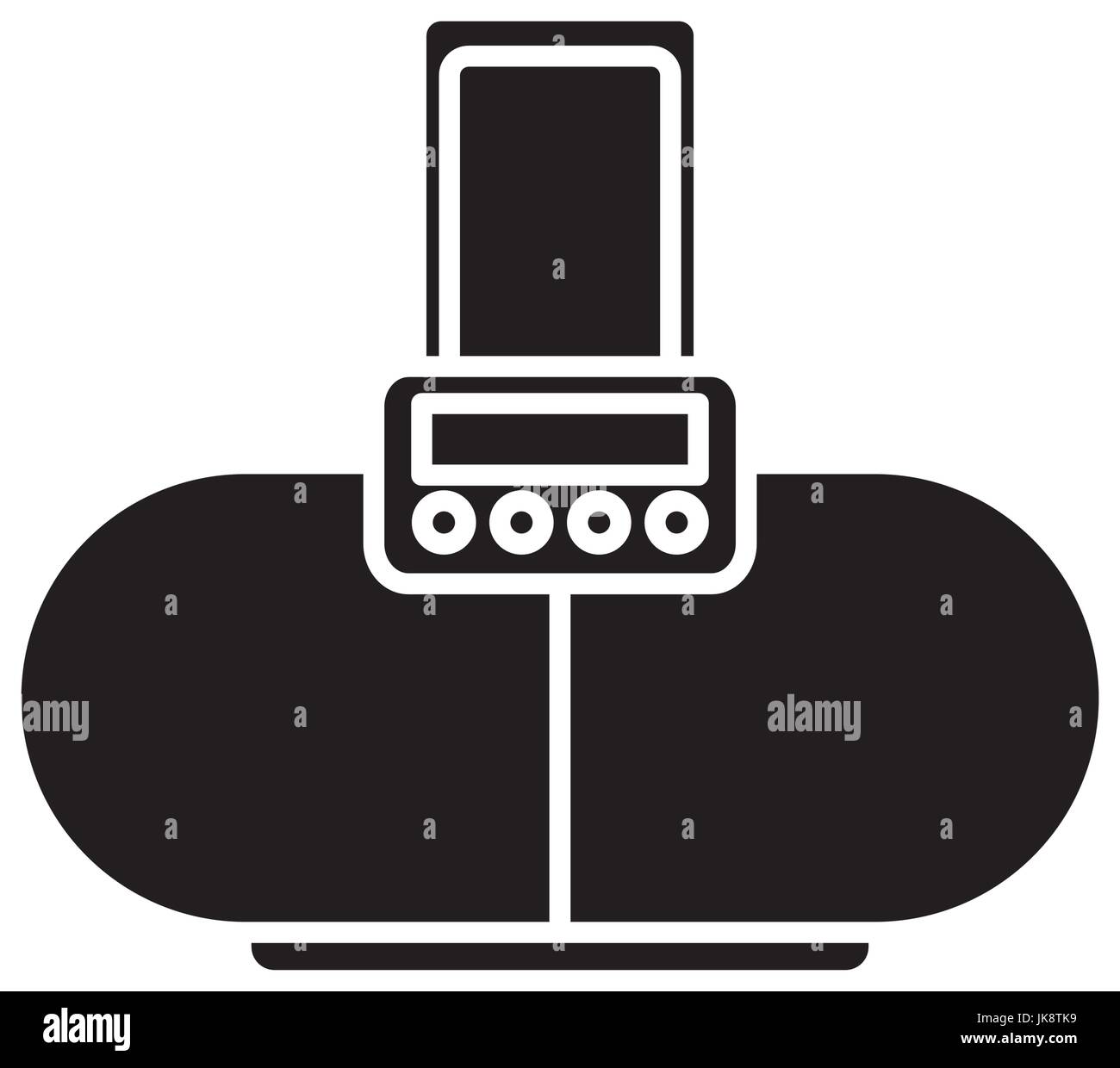 sound speaker device icon Stock Vector Image & Art - Alamy