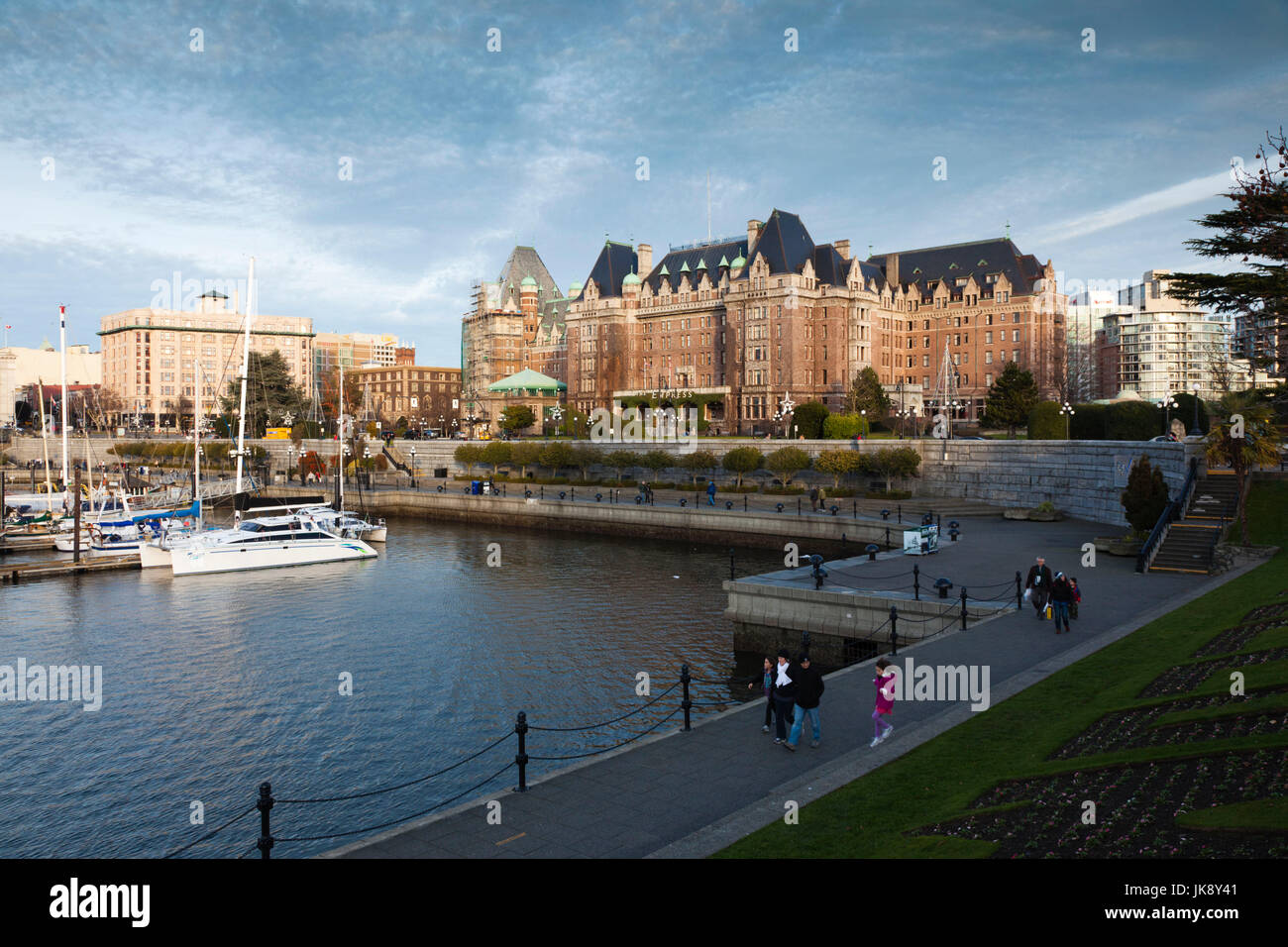 Canada, British Columbia, Vancouver Island, Victoria, Fairmont Empress Hotel Stock Photo