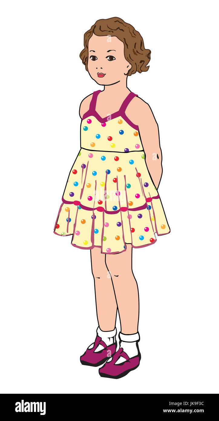 retro look for baby girl