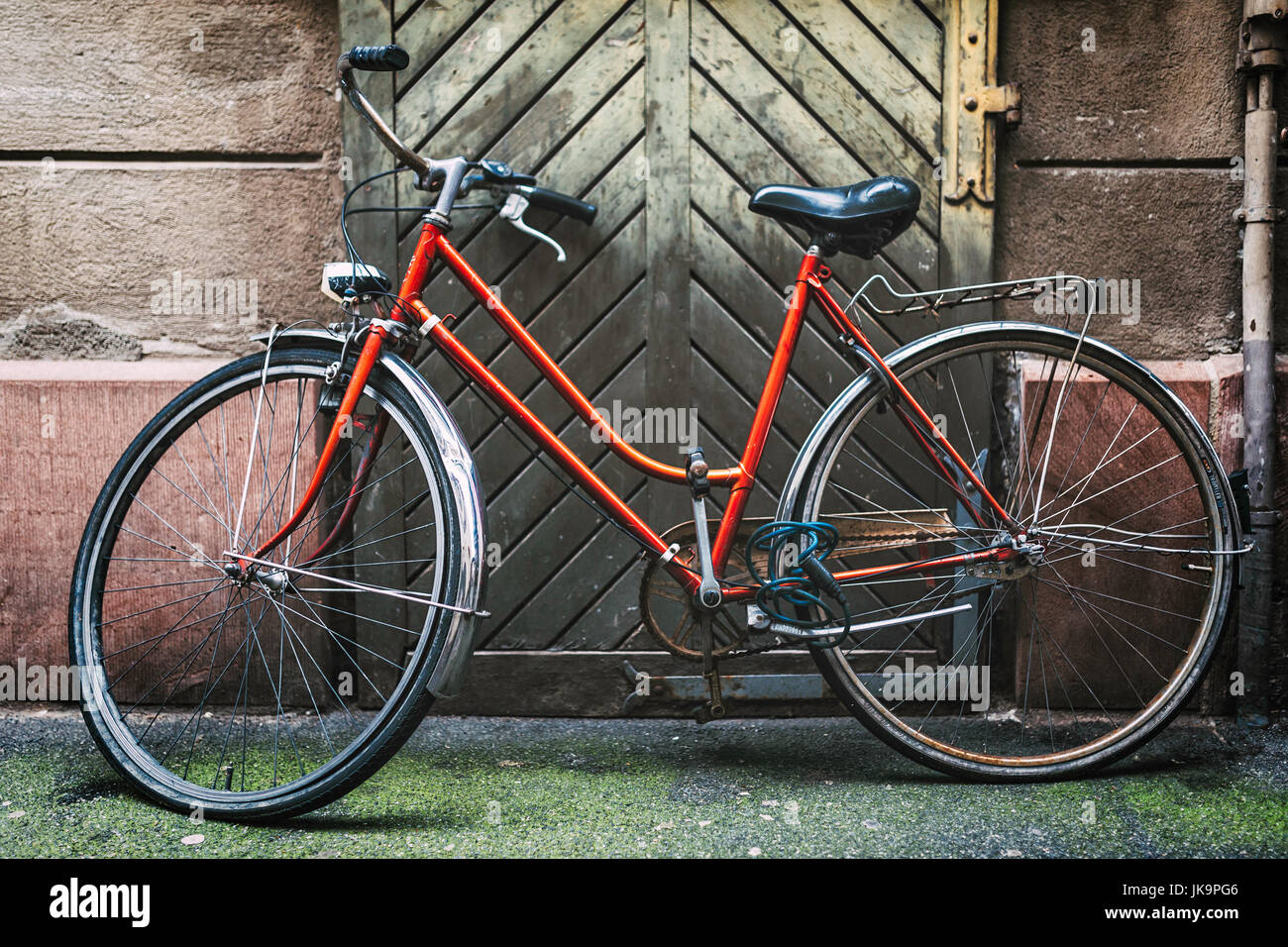 Bicycles of Germany Stock Photo
