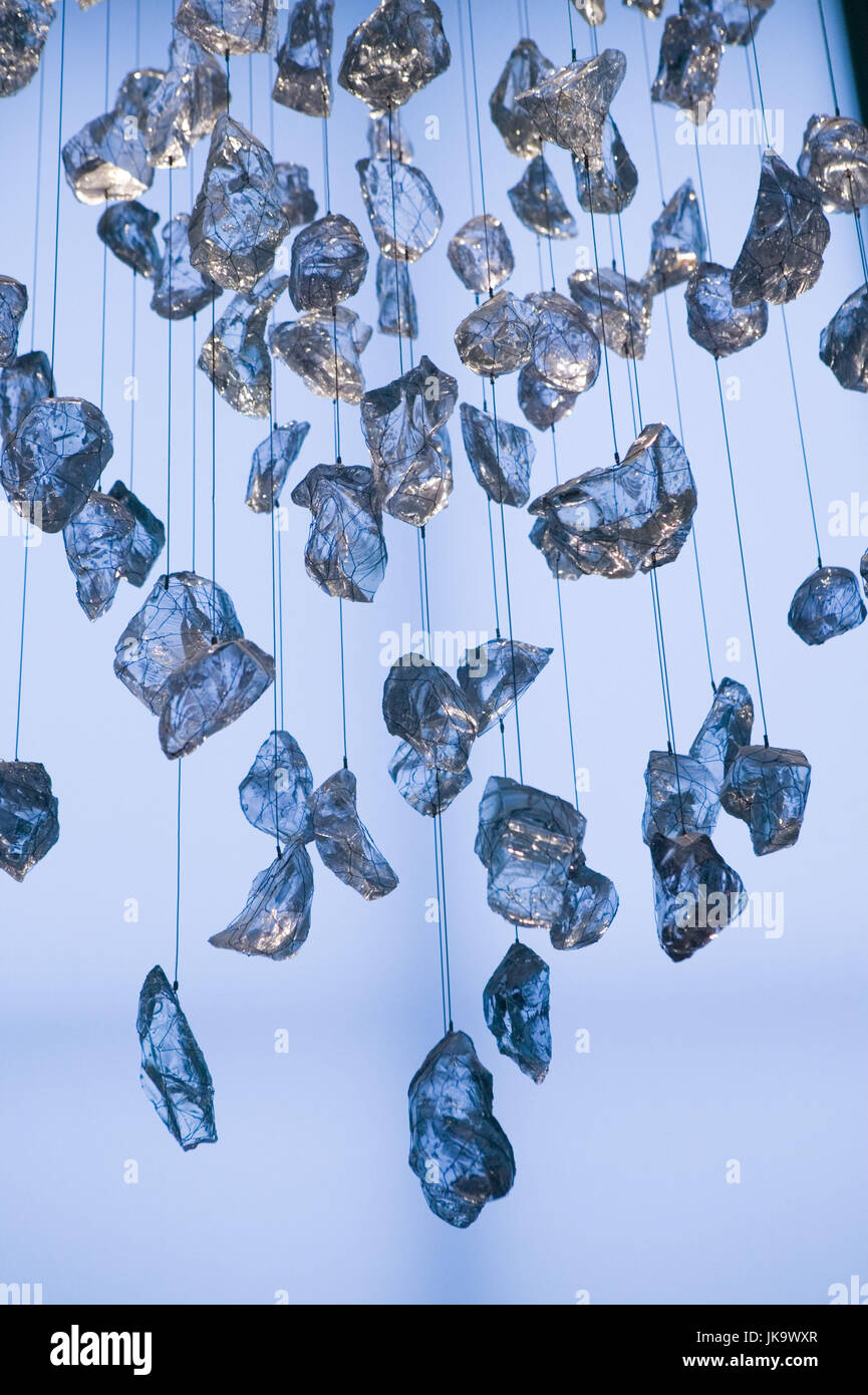 Kunstobjekt, 'Falling Diamonds', Kunst, close-up Stock Photo