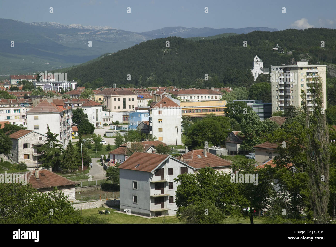 Montenegro, Niksic, Stadtansicht, Stock Photo