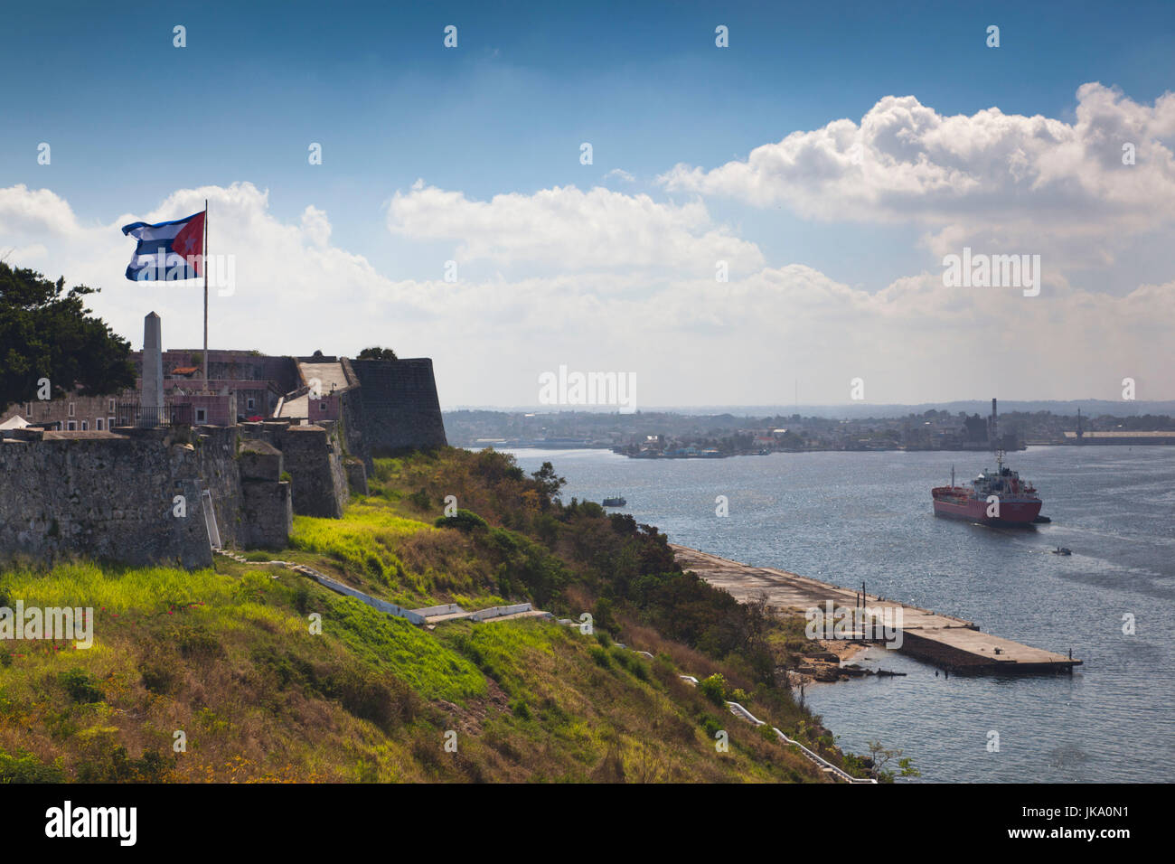 Fortress of San Carlos De La CabaÃ±a Stock Image - Image of tourism,  important: 37263257