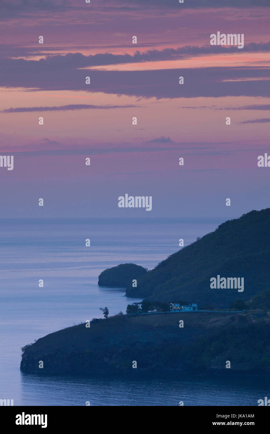 Elevated view of questelles point hires stock photography and images