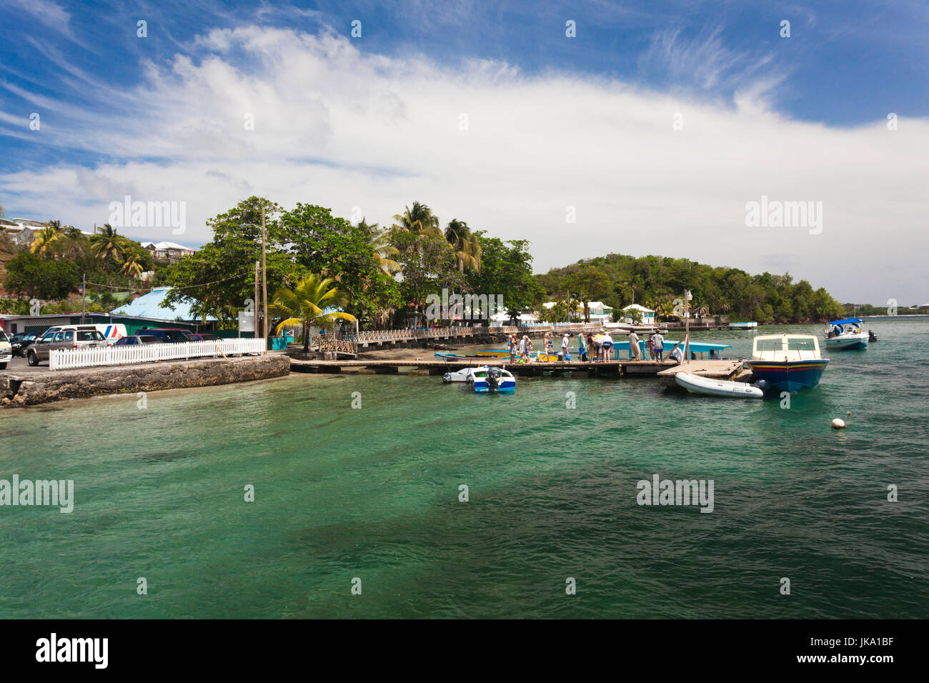 St vincent caribbean villa beach hires stock photography and images