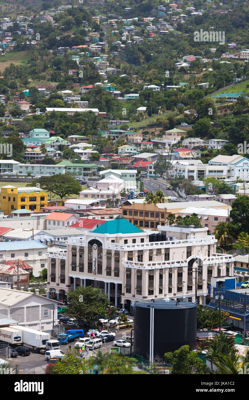 St. Vincent and the Grenadines, St. Vincent, Kingstown, elevated city view Stock Photo Alamy St. Vincent and the Grenadines, St. Vincent, Kingstown, elevated city view Stock Photo Alamy