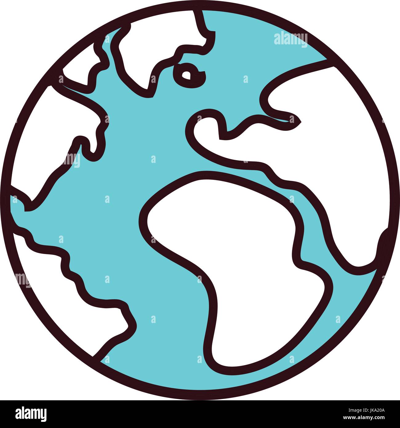 earth planet icon Stock Vector Image & Art - Alamy