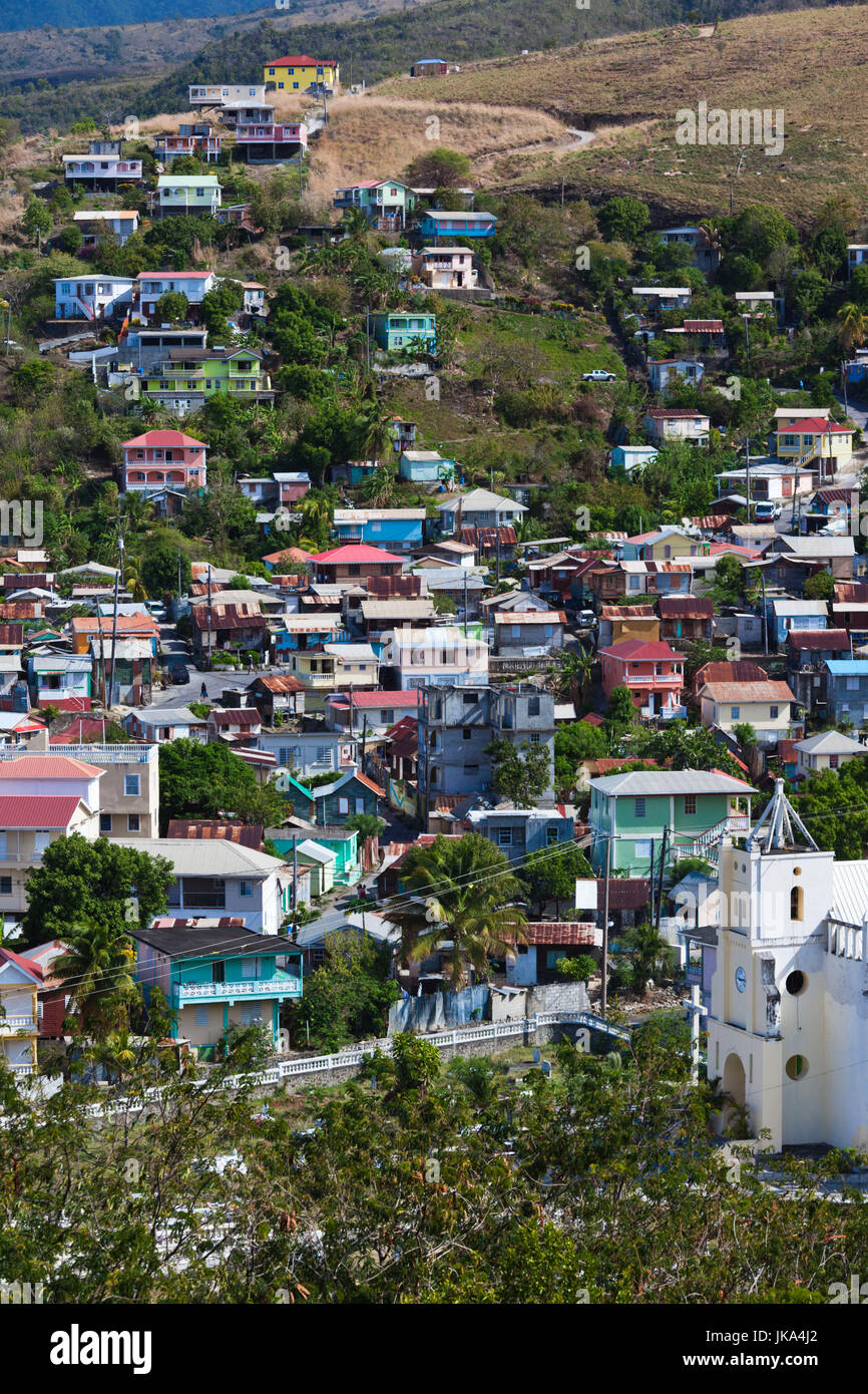 Dominica, St. Joseph, town view Stock Photo Alamy