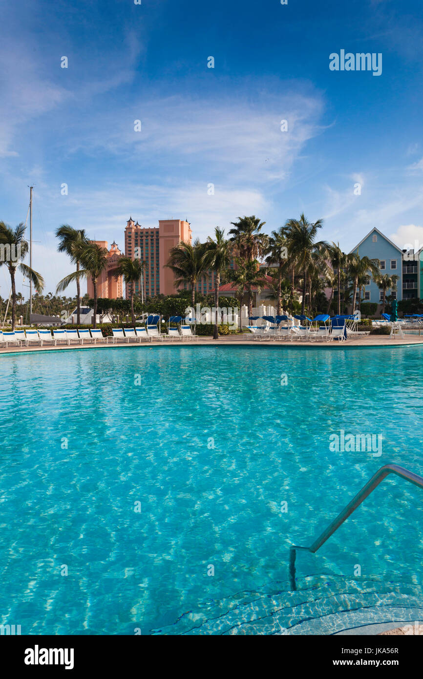Bahamas, New Providence Island, Nassau, Paradise Island, Atlantis Hotel and Casino Stock Photo