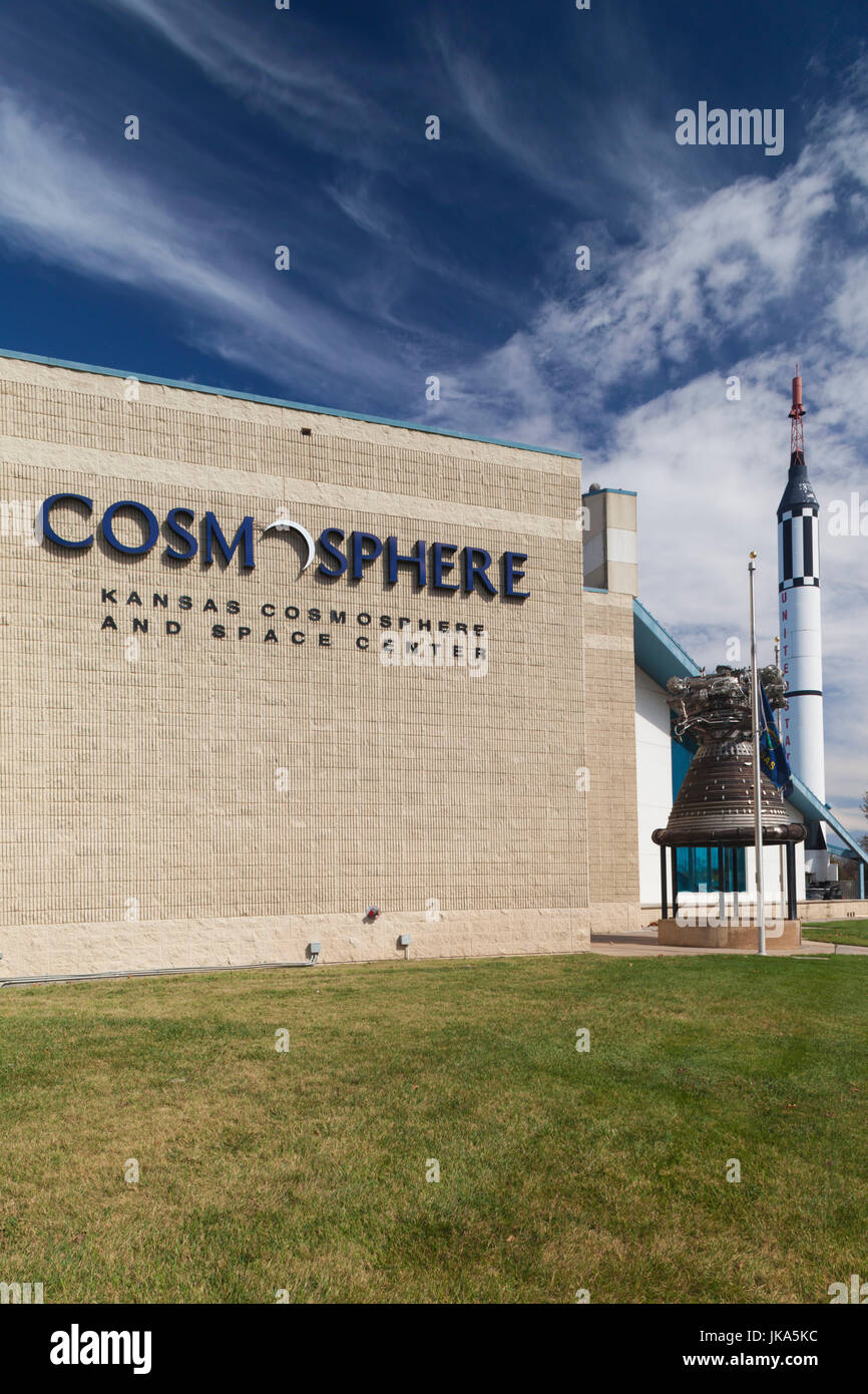USA, Kansas, Hutchinson, Kansas Cosmosphere and Space Center, exterior