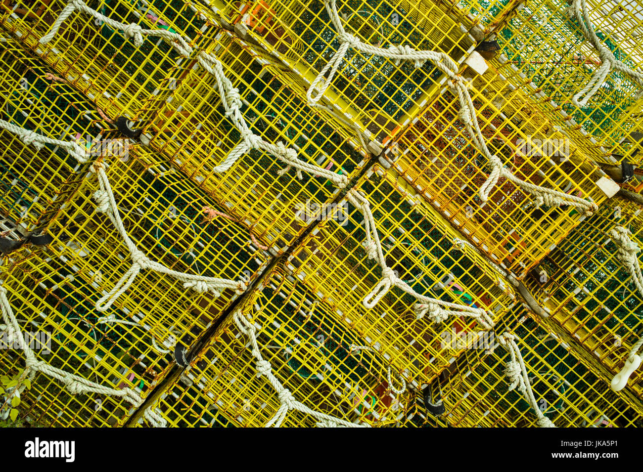 USA, Massachusetts, Rockport, Lobster traps Stock Photo Alamy