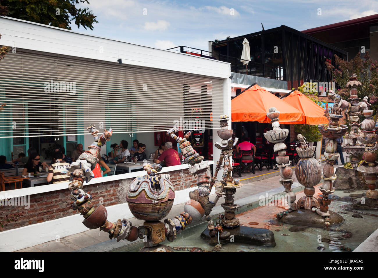 Chile, Santiago, Patio Bellavista, outdoor entertainment complex Stock Photo Alamy