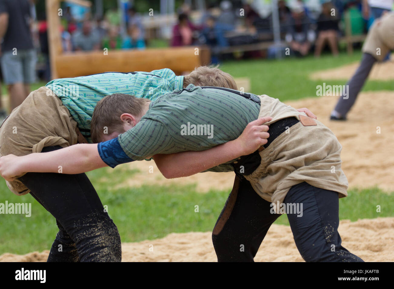 Schweizer Ringen Swiss wrestling hi-res stock photography and images - Alamy