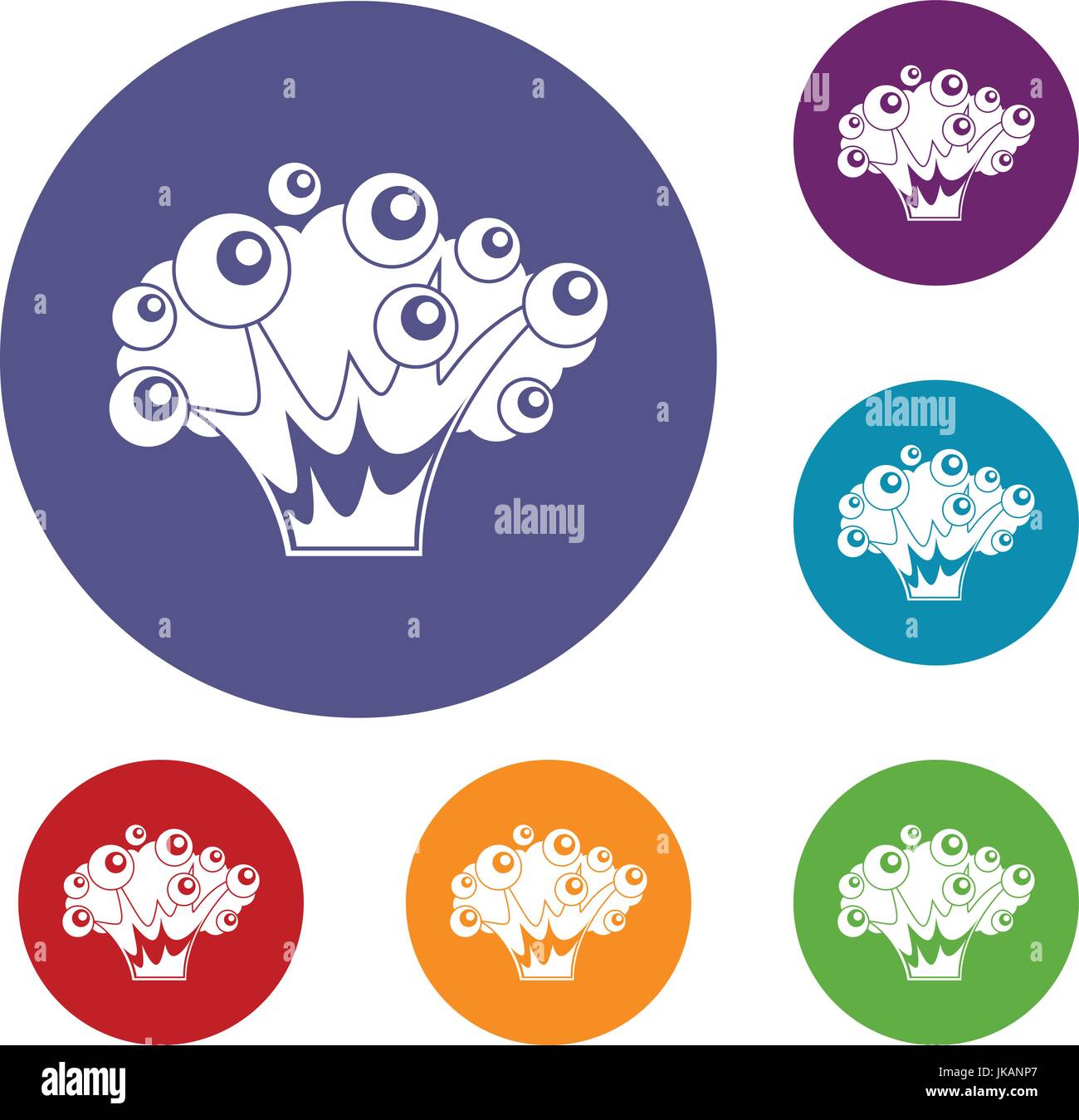High power explosion icons set Stock Vector Image & Art - Alamy