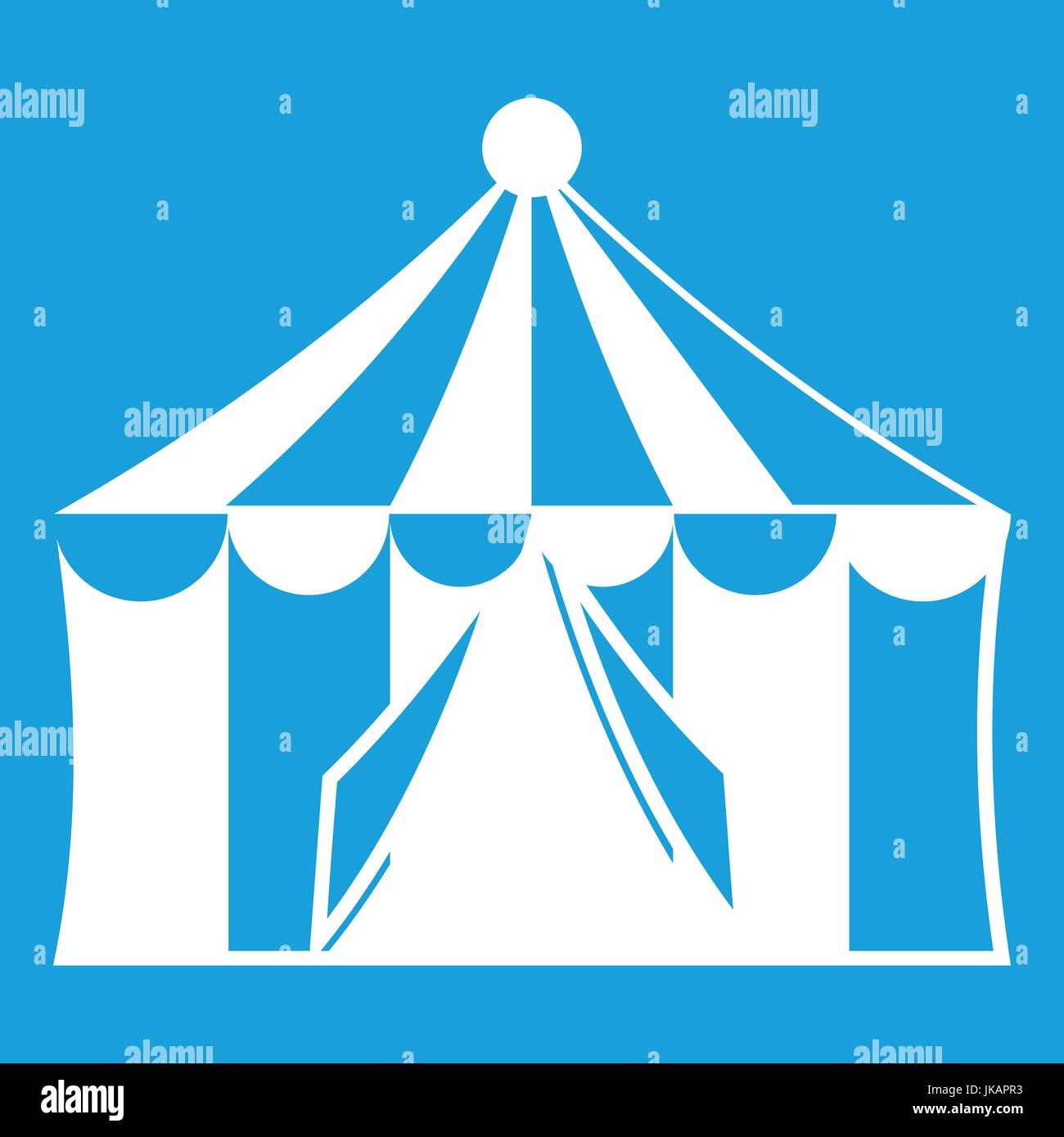 Circus tent icon white Stock Vector Image & Art - Alamy