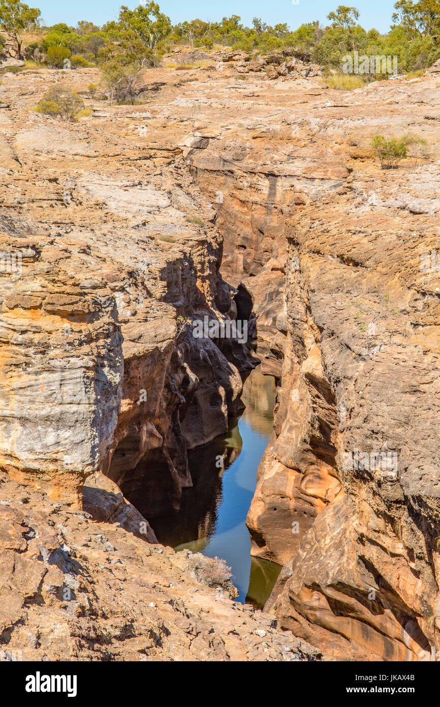The Gorge from the Escarpment, Cobbold Gorge, Queensland, Australia Stock Photo