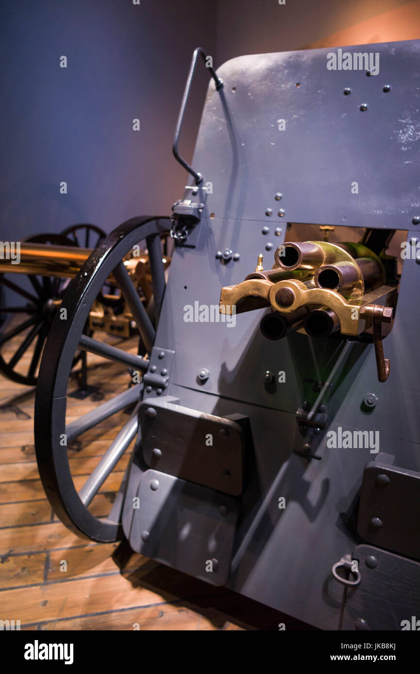 Hotchkiss revolving cannon of 1880 hi-res stock photography and images ...