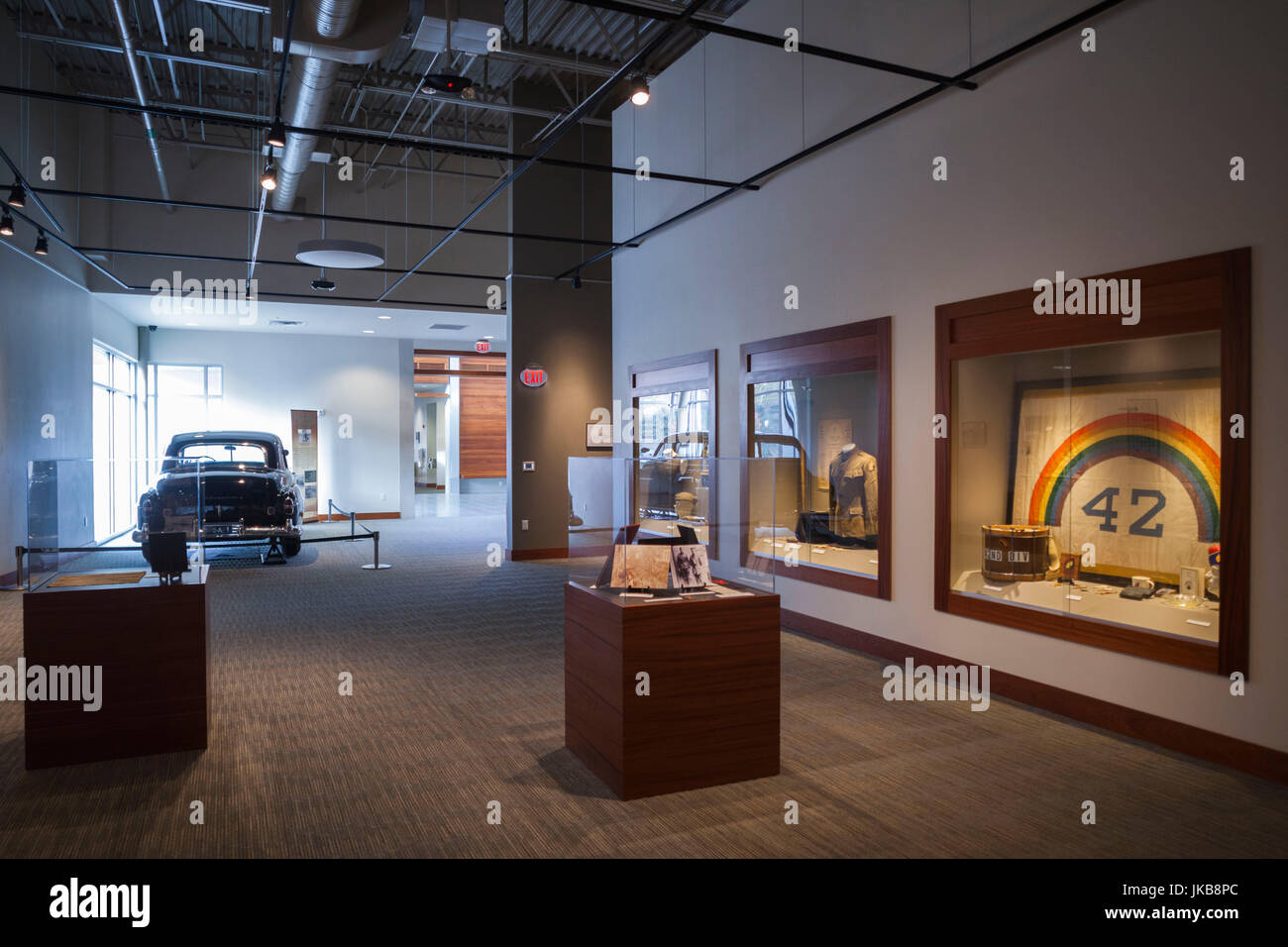 USA, Virginia, Norfolk, MacArthur Memorial Museum, memorial to US General Douglas MacArthur, gallery Stock Photo