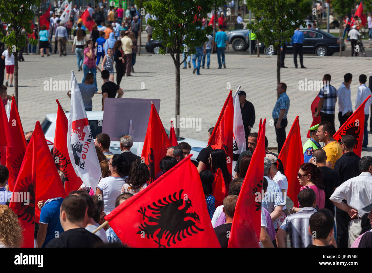 Albania, Tirana, May Day Celebration Stock Photo - Alamy
