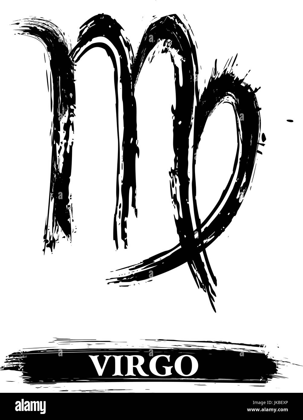 Virgo symbol Stock Vector