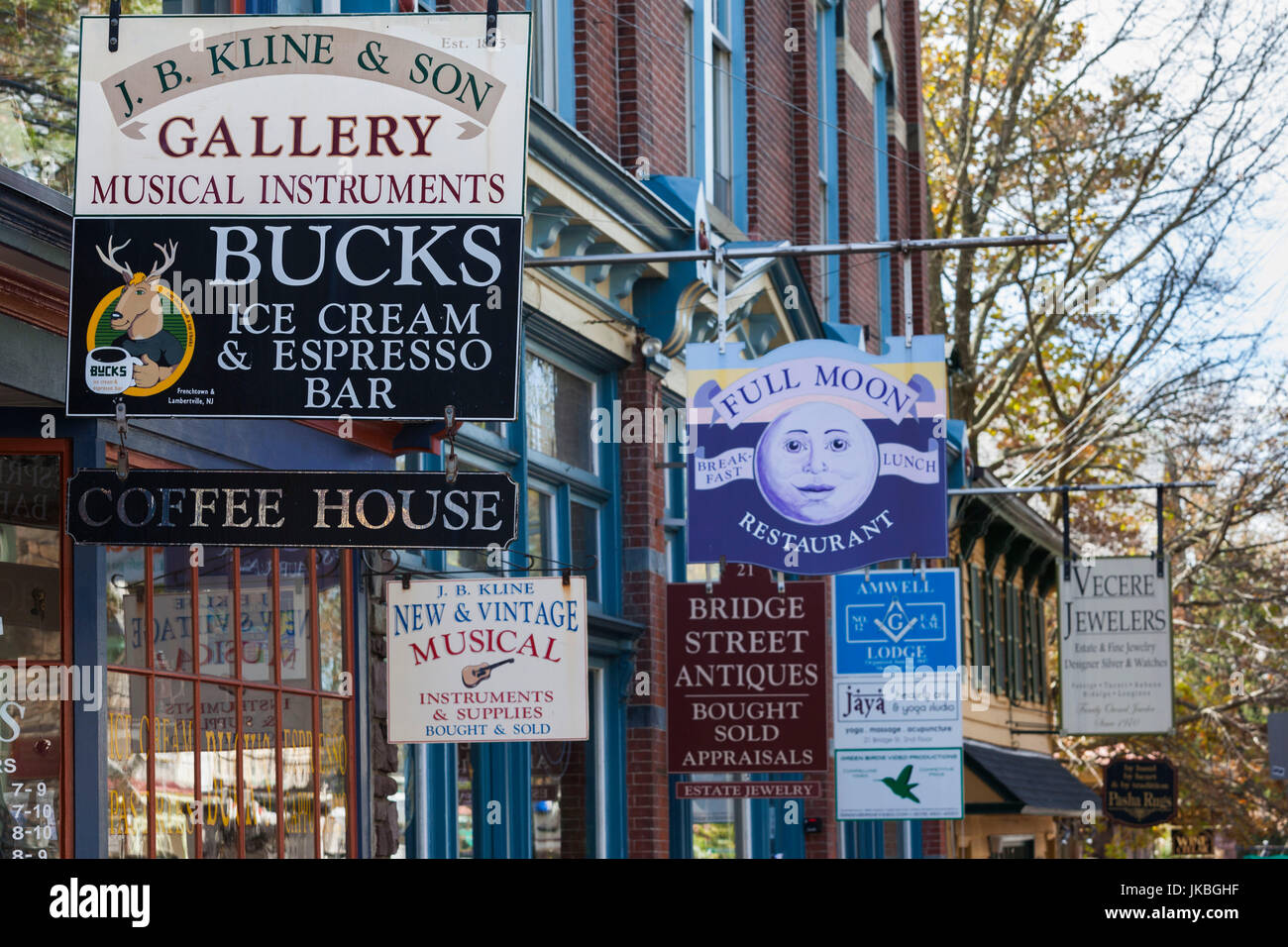 Usa New Jersey Lambertville Street Signs Stock Photo Alamy Usa New Jersey Lambertville Street Signs Stock Photo Alamy
