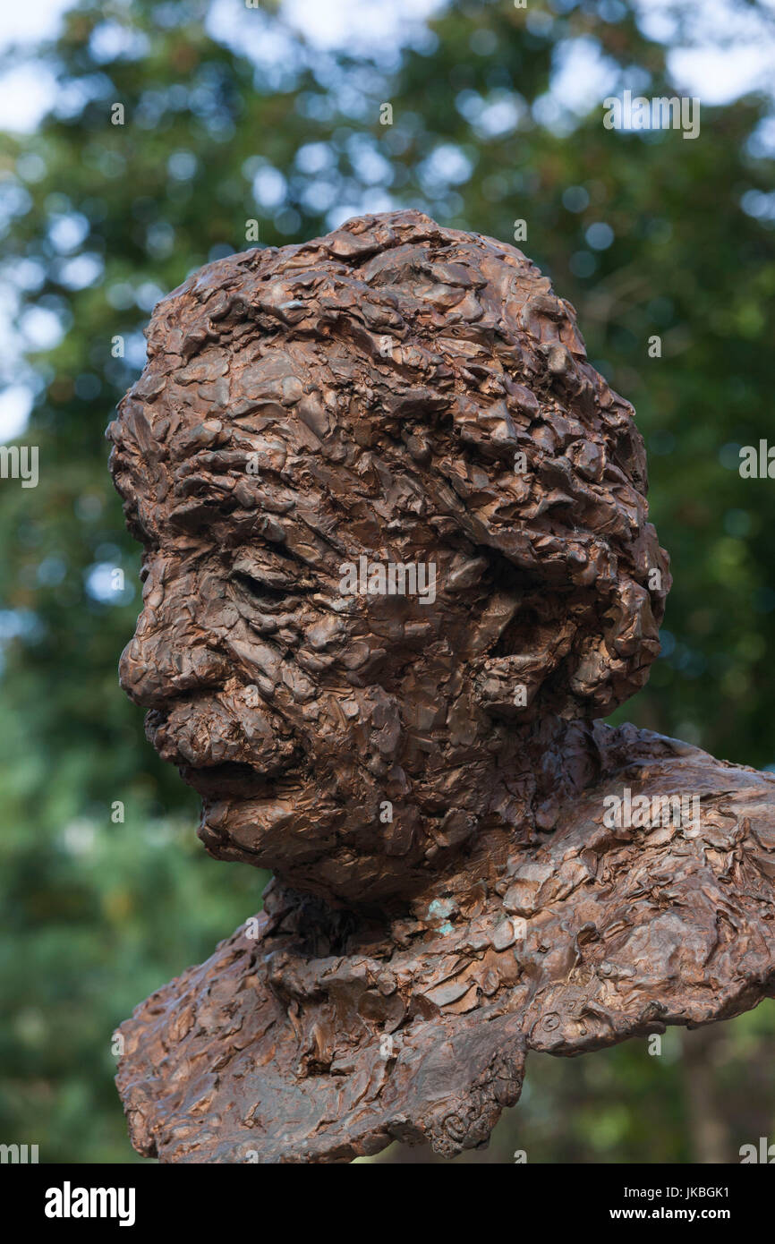 USA, New Jersey, Princeton, Albert Einstein statue Stock Photo Alamy