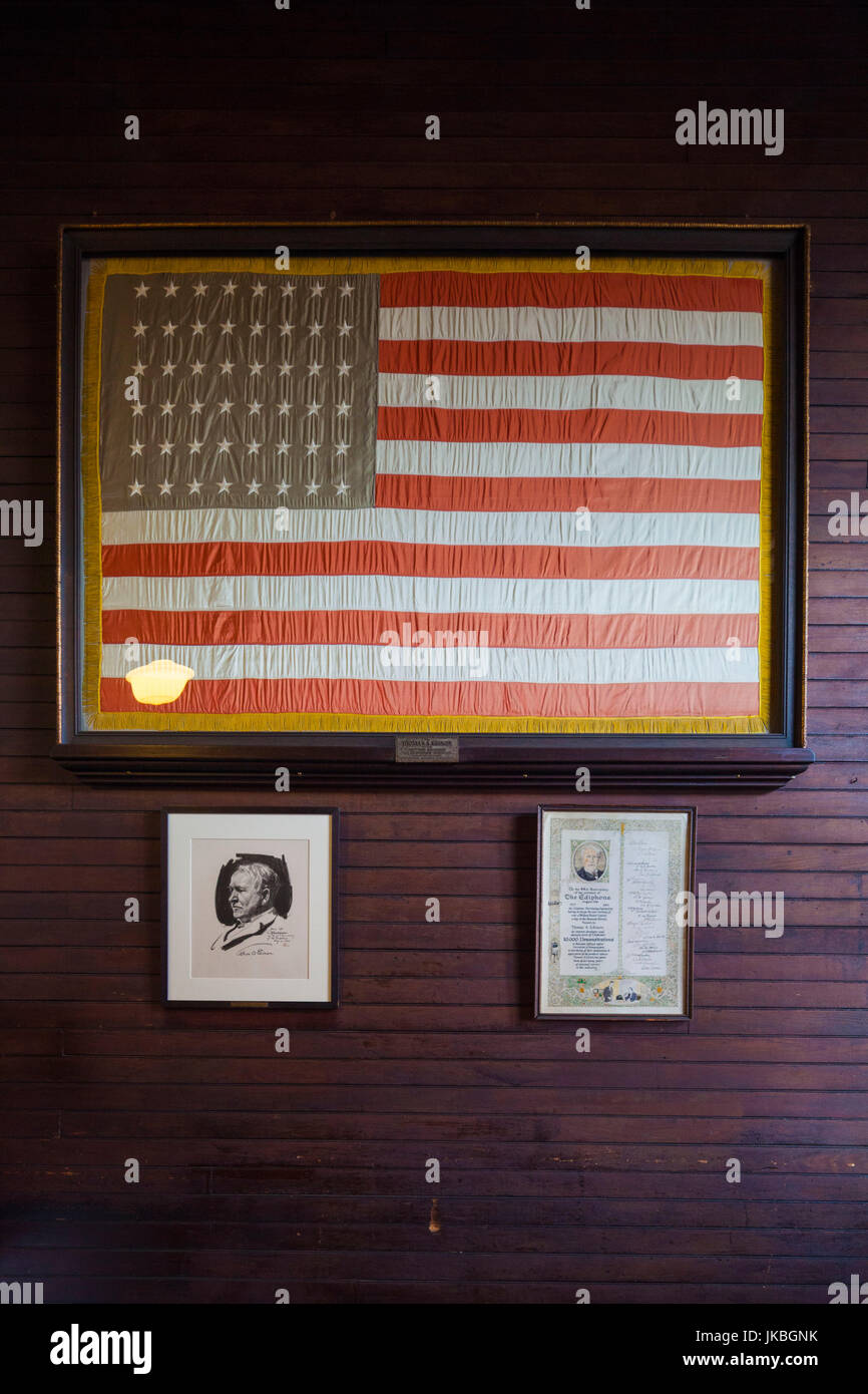 USA, New Jersey, West Orange, Thomas Edison National Historical Park, interior detail Stock Photo